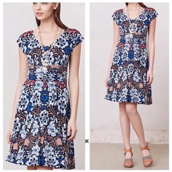 Anthropologie Dresses & Skirts - Anthropologie Meadow Rue Batik Gardenia Dress